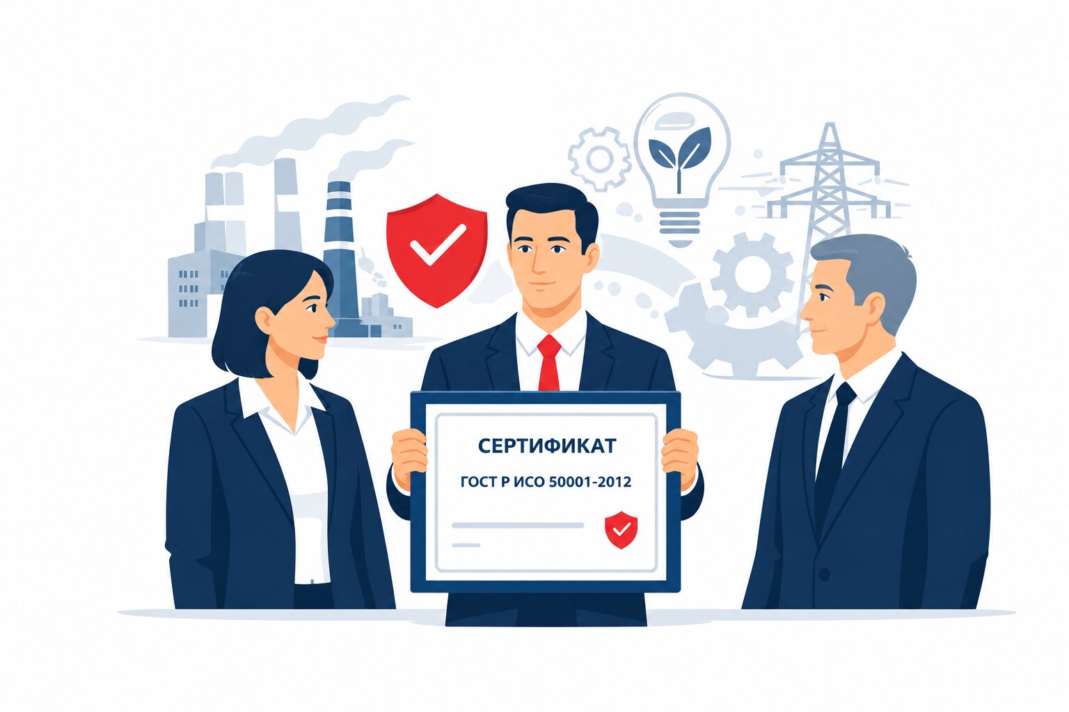 Оформление сертификата ГОСТ Р ИСО 50001-2012 в Сыктывкаре и по всей республике Коми