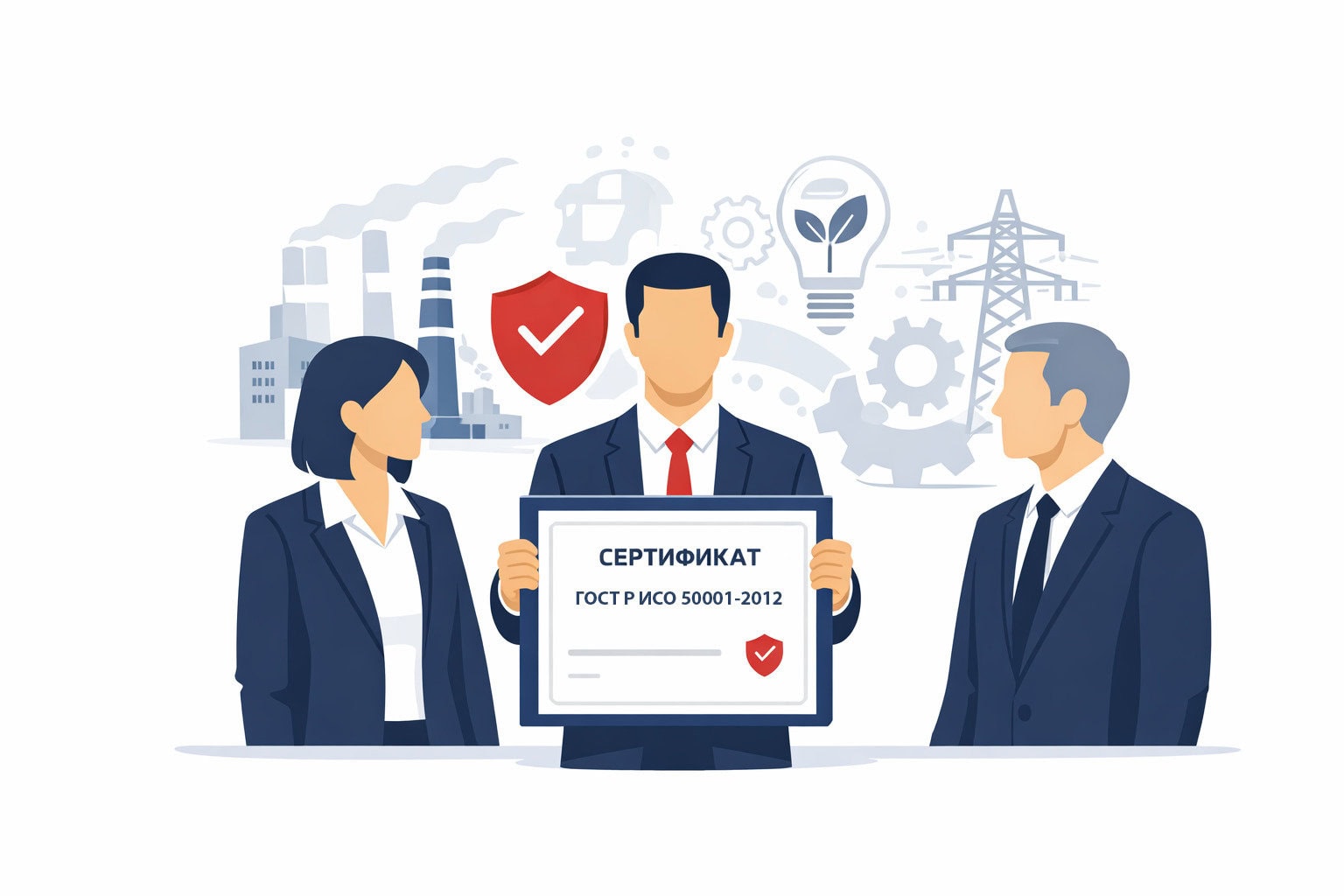 Оформление сертификата ГОСТ Р ИСО 50001-2012 в Сыктывкаре и по всей республике Коми