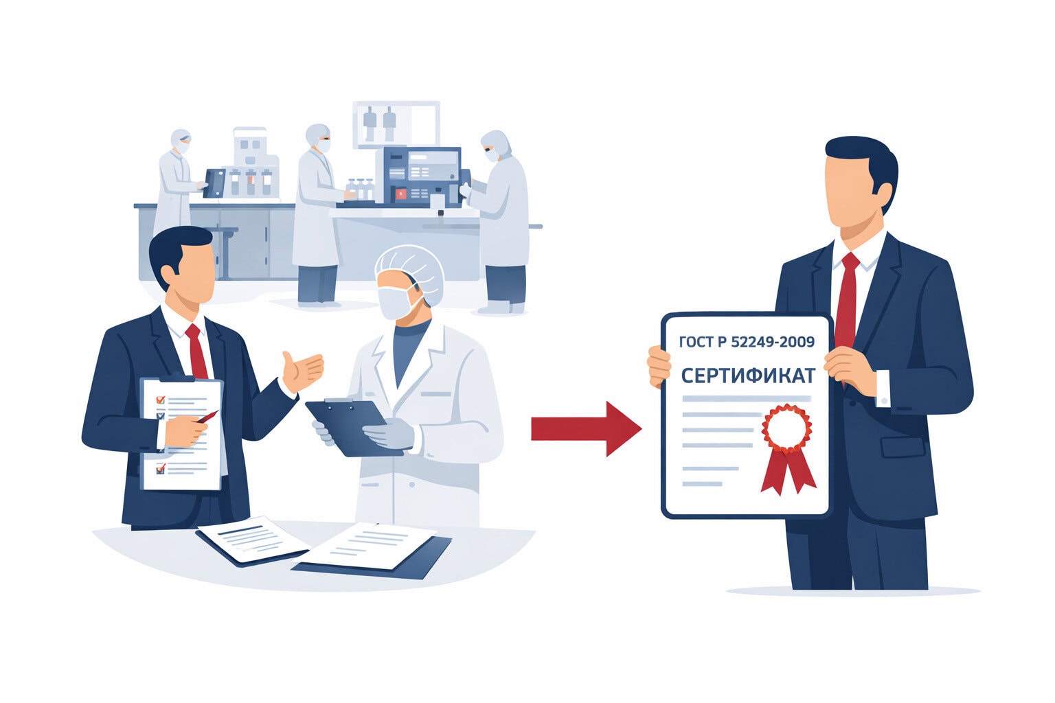 Процедура сертификации ГОСТ Р 52249-2009 в Сыктывкаре