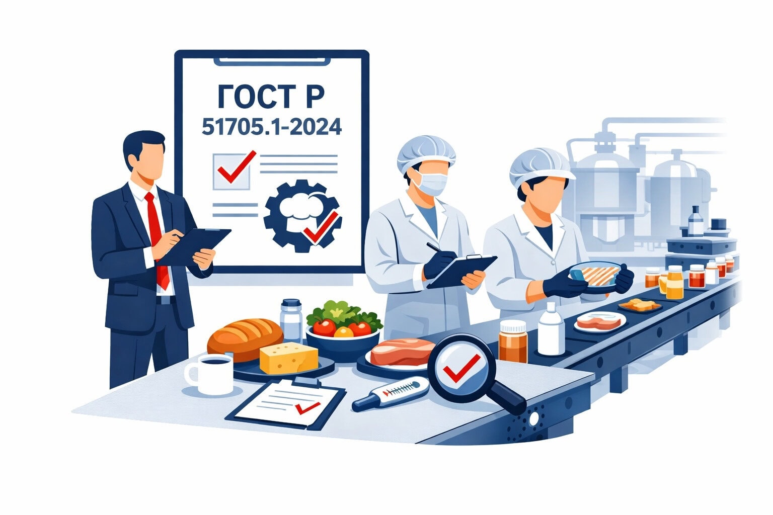 Оформление ГОСТ Р 51705.1 2024 ХАССП в Сыктывкаре